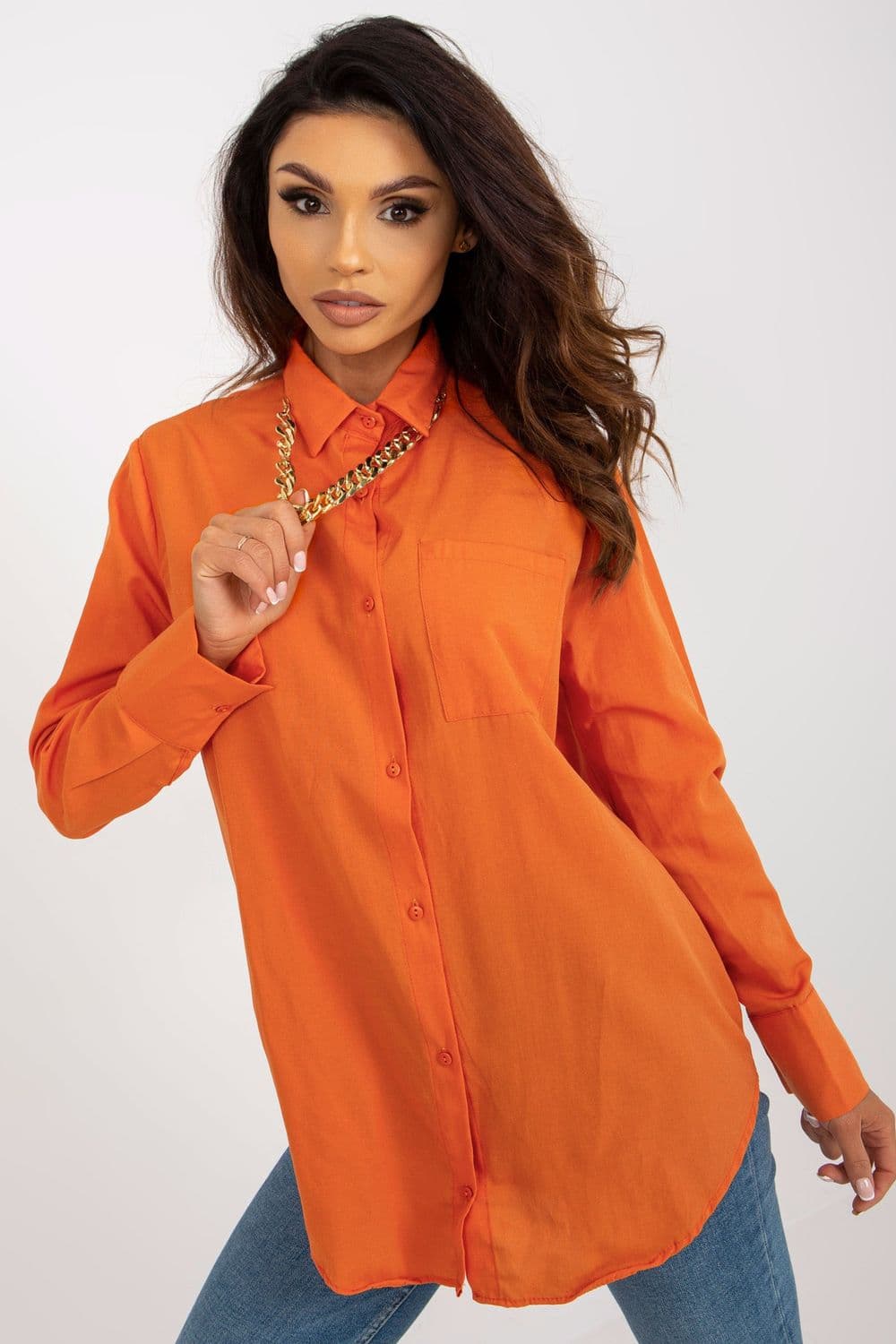 Camicia a manica lunga model 184961 Factory Price
