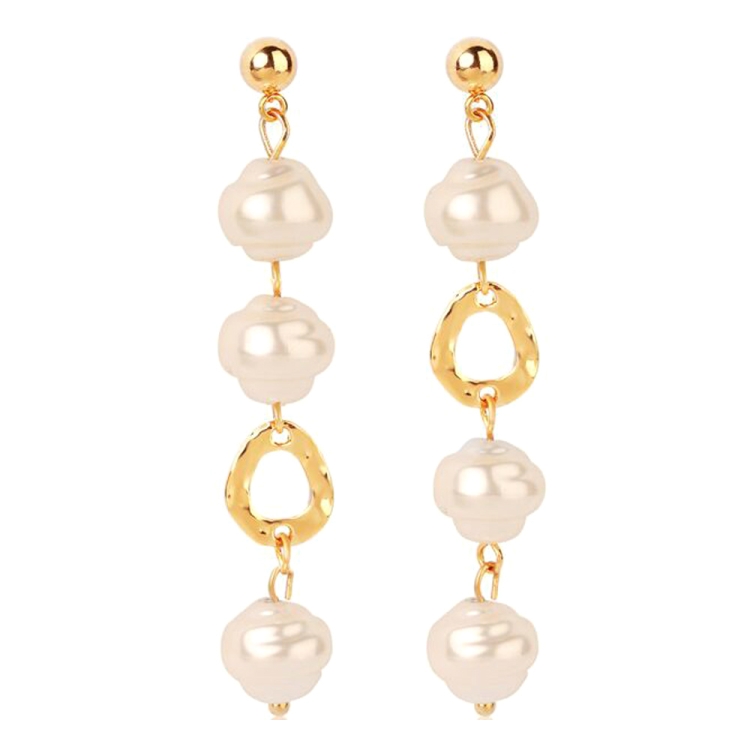 1030402308 Bead Length Stud Earrings Jewelry