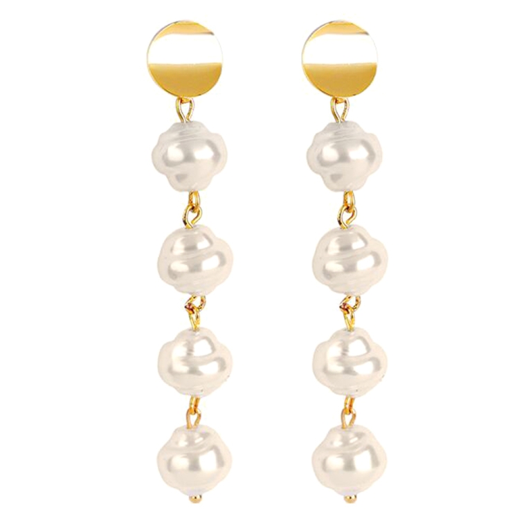 1030402309 Bending Chip Length Stud Earrings Jewelry
