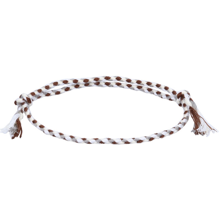 10pcs /Pack 1010-89 Four-strand Colorful Braided Rope Adjustable Bracelet(2)