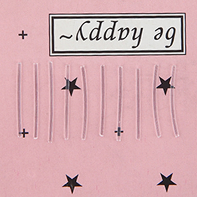 10pcs /Pack Plastic Ear Studs Ear Nurture Sticks Disposable Ear Pins Earrings, Style: Ear Sticks Transparent
