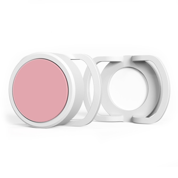 2 PCS  Anti-Lost Tracker Silicone Case for AirTag 2nd Gen / AirTag 1st Gen, Size:  35mm(White+Pink)