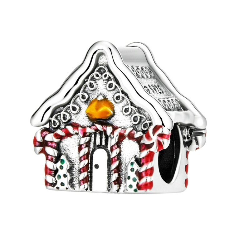 BSC538 Christmas 925 Silver Bead DIY Bead Accessories