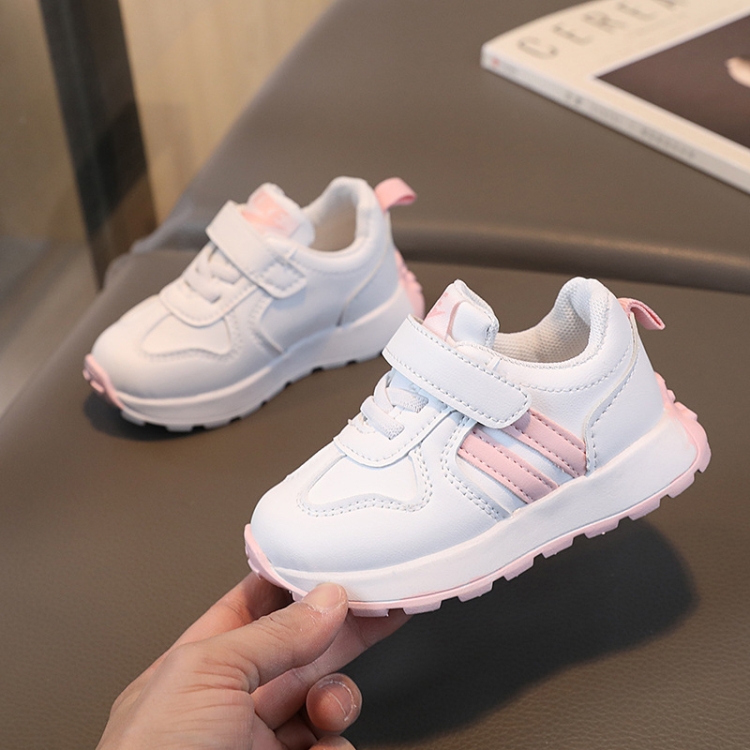 Children Sneakers Boys Girls Lightweight Casual Running Shoes, Size: 24(Pink)