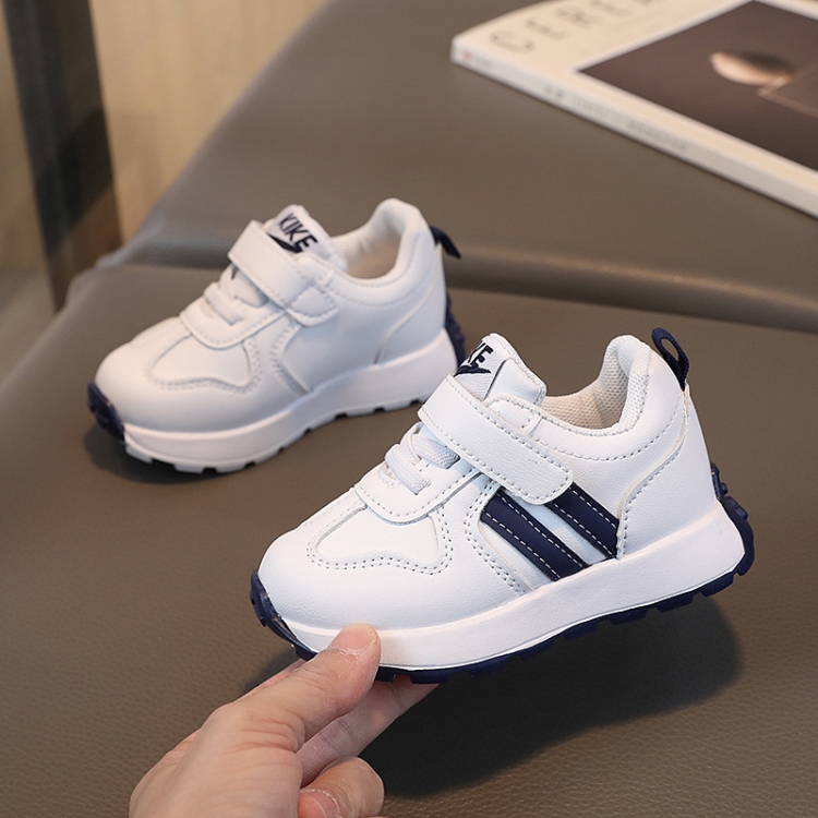 Children Sneakers Boys Girls Lightweight Casual Running Shoes, Size: 24(White Orchid)