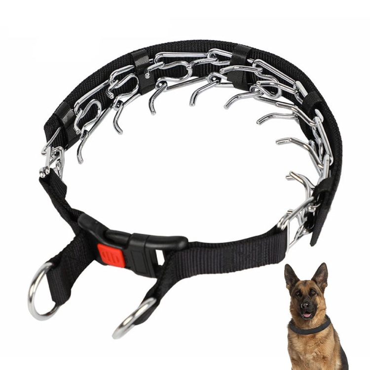 Cloth Tape Paste Detachable Training Stimulation Dog Collar, Size: XXL 4.0mm x 60cm(Ordinary)