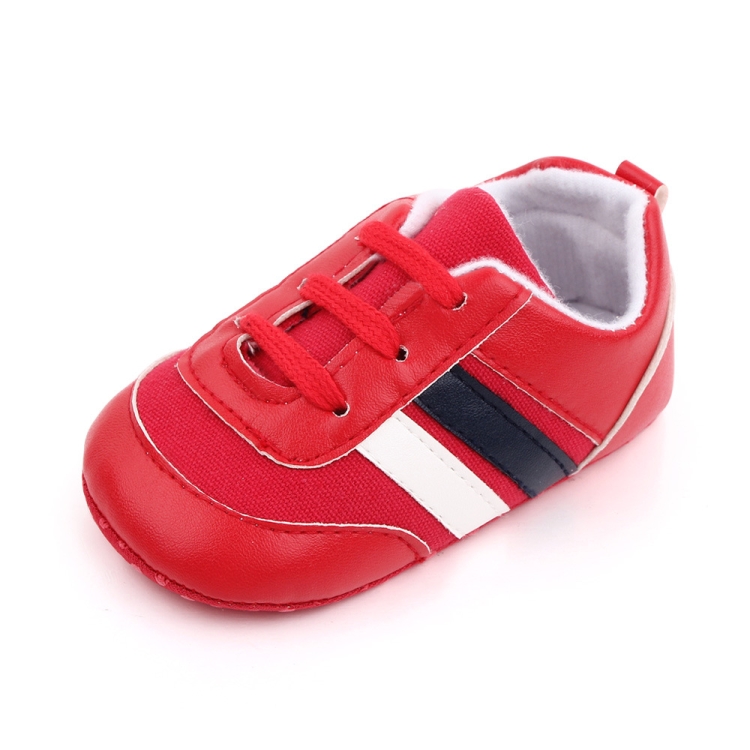 D2566 Soft Soled Non-slip Baby Walking Shoes, Size: 13cm(Red)