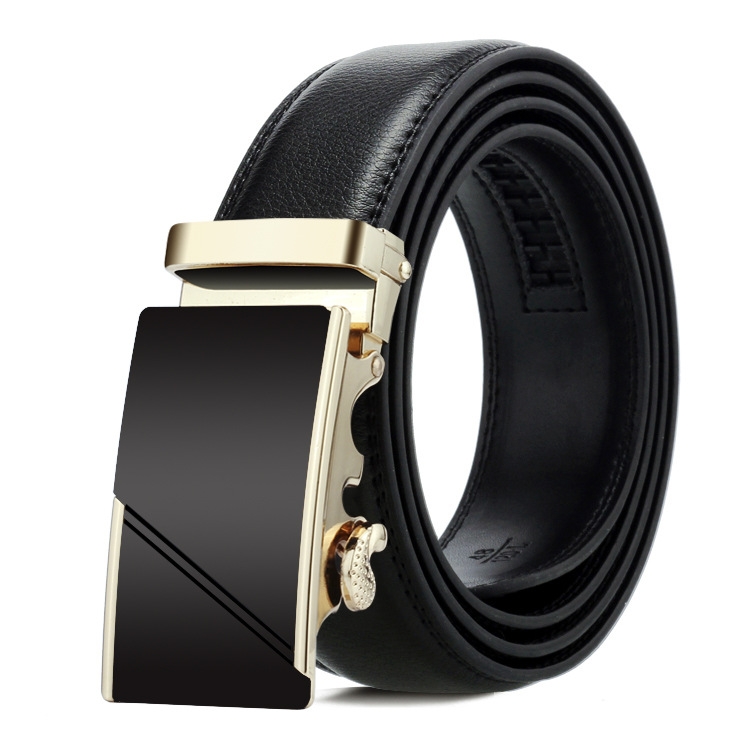 Dandali Casual Men Automatic Buckle Belt Business Soft Leather Pants Band, Length (cm): 120cm(ZD-29)