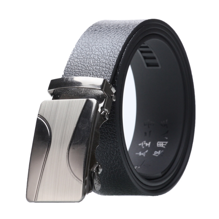 Dandali Men Automatic Buckle Belt Casual Universal Comfort Belt, Length (cm): 125cm(004)