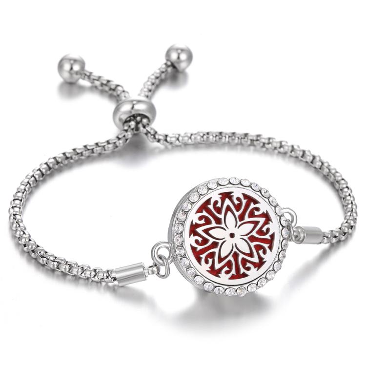 Diamond Hollow Bracelet Removable Perfume Diffuser Bracelet, Color: 11