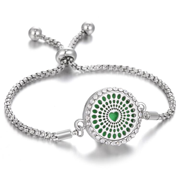 Diamond Hollow Bracelet Removable Perfume Diffuser Bracelet, Color: 13