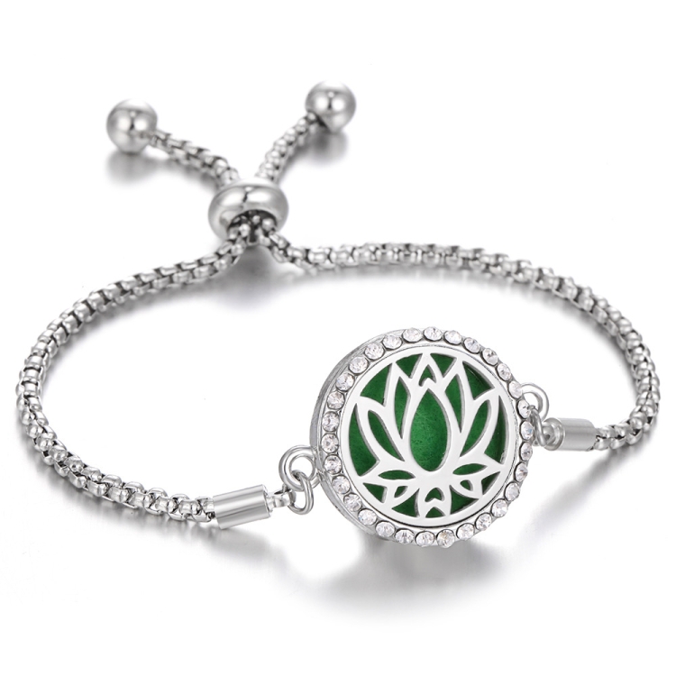 Diamond Hollow Bracelet Removable Perfume Diffuser Bracelet, Color: 24