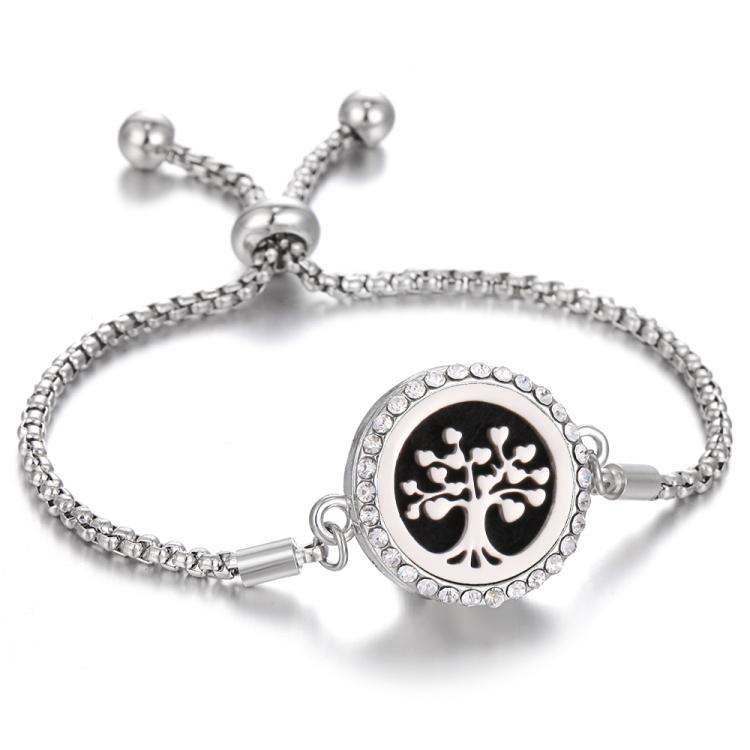 Diamond Hollow Bracelet Removable Perfume Diffuser Bracelet, Color: 33