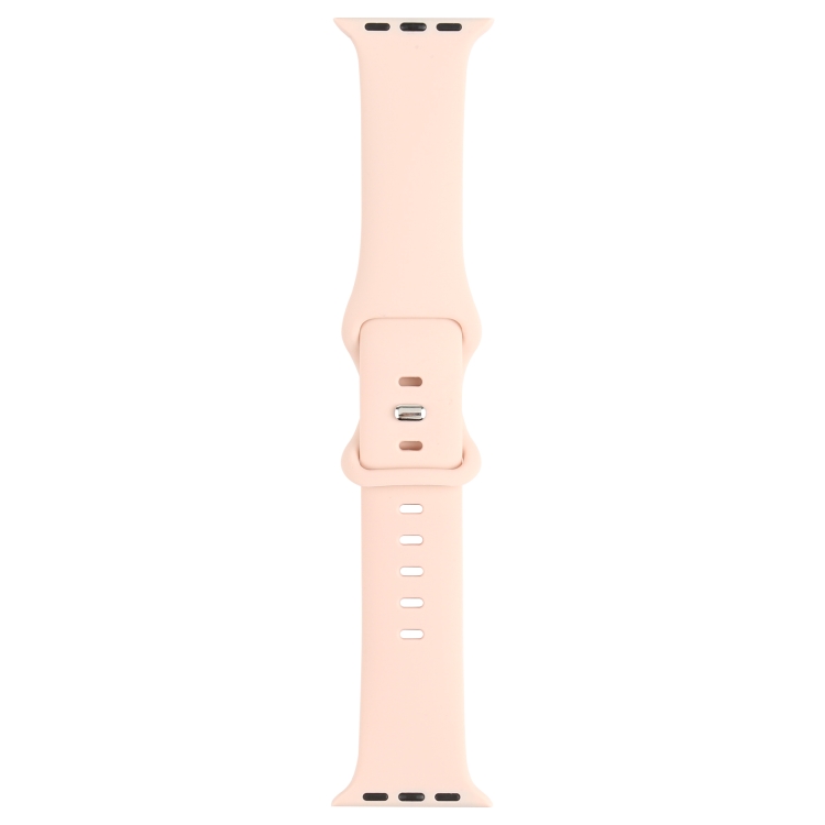 Double Wear Rivets Watch Band For Apple Watch Ultra 49mm&Watch Ultra 2 49mm / Series 9&8&7 45mm / SE 3&SE 2&6&SE&5&4 44mm / 3&2&1 42mm(Powder Sand)