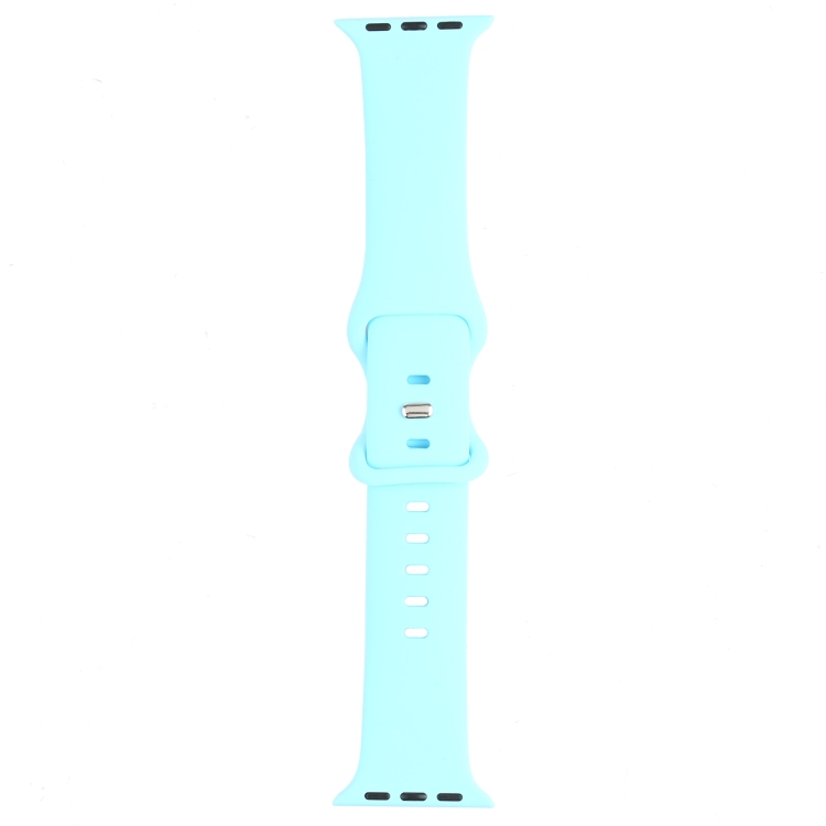 Double Wear Rivets Watch Band For Series 7 41mm / 6 & SE & 5 & 4 40mm / 3 & 2 & 1 38mm(Youth Orchid)