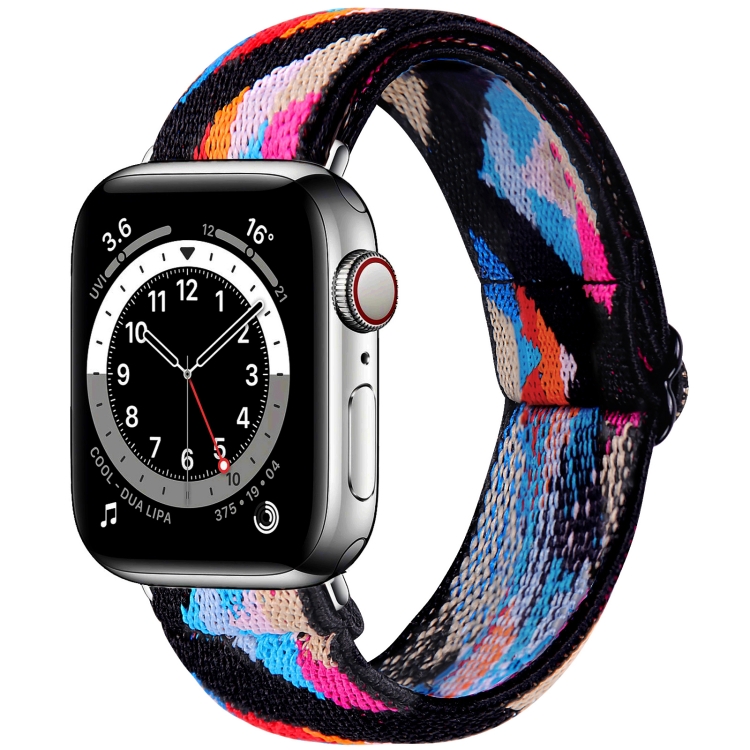Elastic Watch Band For Apple Watch Ultra 49mm&Watch Ultra 2 49mm / Series 9&8&7 45mm / SE 3&SE 2&6&SE&5&4 44mm / 3&2&1 42mm(10)
