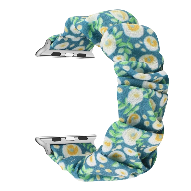 Fabric Hair Ring Watch Band For Apple Watch Series 9&8&7 41mm / SE 3&SE 2&6&SE&5&4 40mm / 3&2&1 38mm(11)