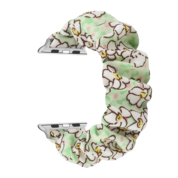 Fabric Hair Ring Watch Band For Apple Watch Series 9&8&7 41mm / SE 3&SE 2&6&SE&5&4 40mm / 3&2&1 38mm(12)