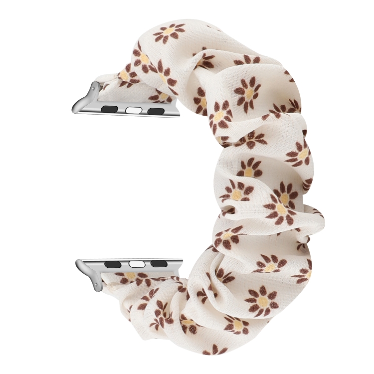 Fabric Hair Ring Watch Band For Apple Watch Series 9&8&7 41mm / SE 3&SE 2&6&SE&5&4 40mm / 3&2&1 38mm(3)