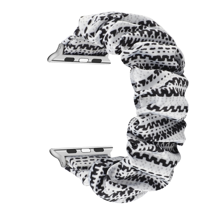 Fabric Hair Ring Watch Band For Apple Watch Series 9&8&7 41mm / SE 3&SE 2&6&SE&5&4 40mm / 3&2&1 38mm(8)