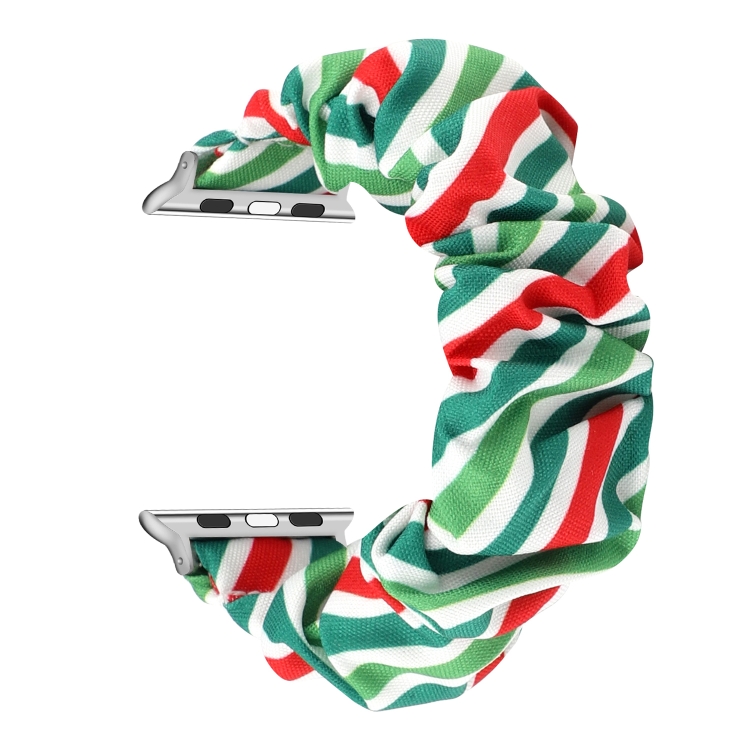 Fabric Hair Ring Watch Band For Apple Watch Series 9&8&7 41mm / SE 3&SE 2&6&SE&5&4 40mm / 3&2&1 38mm(8)