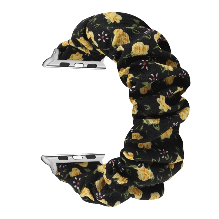 Fabric Hair Ring Watch Band For Apple Watch Series 9&8&7 41mm / SE 3&SE 2&6&SE&5&4 40mm / 3&2&1 38mm(9)