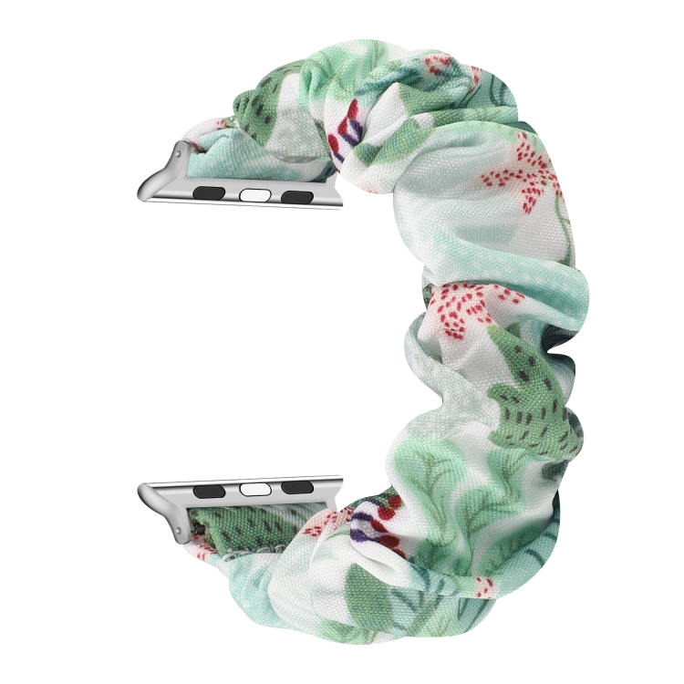 Fabric Hair Ring Watch Band For Apple Watch Ultra 49mm&Watch Ultra 2 49mm / Series 9&8&7 45mm / SE 3&SE 2&6&SE&5&4 44mm / 3&2&1 42mm(12)