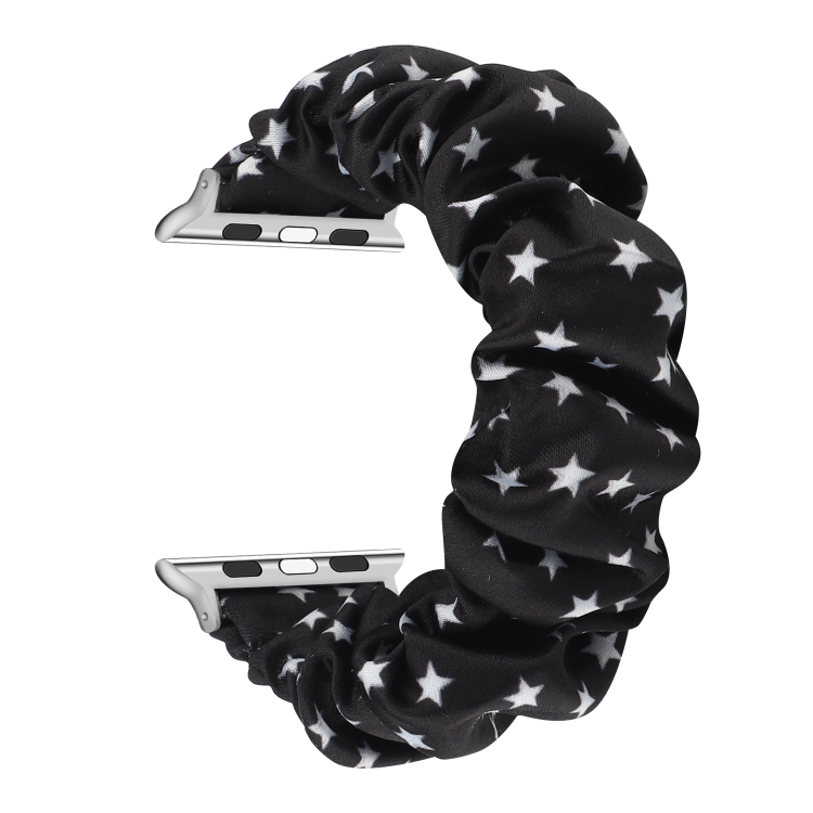 Fabric Hair Ring Watch Band For Apple Watch Ultra 49mm&Watch Ultra 2 49mm / Series 9&8&7 45mm / SE 3&SE 2&6&SE&5&4 44mm / 3&2&1 42mm(3)