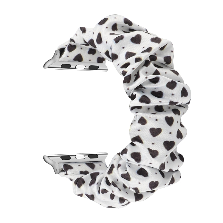 Fabric Hair Ring Watch Band For Apple Watch Ultra 49mm&Watch Ultra 2 49mm / Series 9&8&7 45mm / SE 3&SE 2&6&SE&5&4 44mm / 3&2&1 42mm(5)