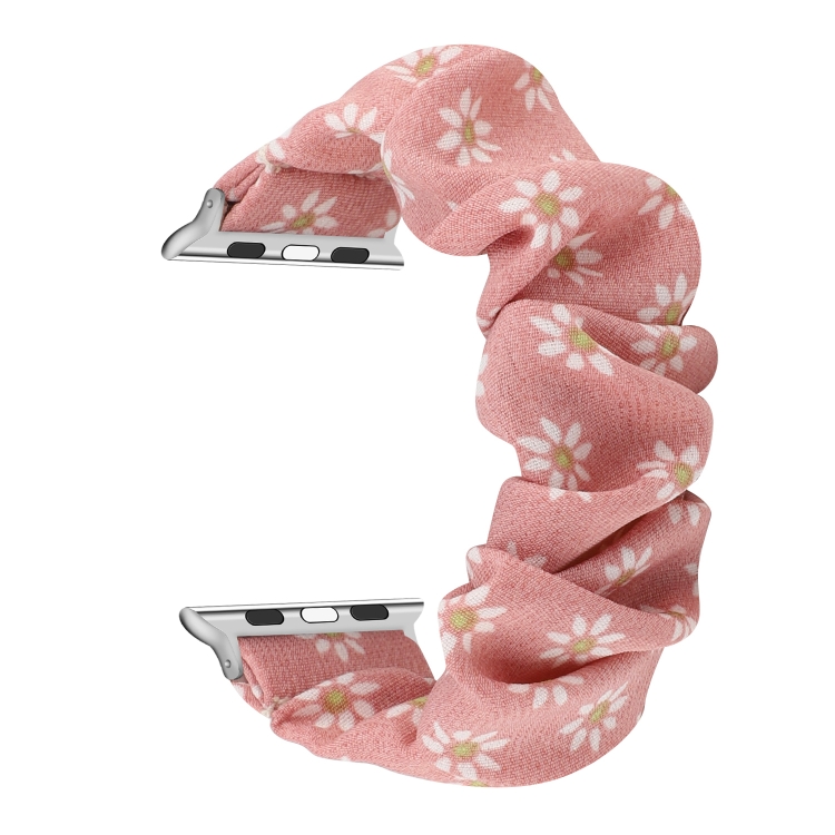 Fabric Hair Ring Watch Band For Apple Watch Ultra 49mm&Watch Ultra 2 49mm / Series 9&8&7 45mm / SE 3&SE 2&6&SE&5&4 44mm / 3&2&1 42mm(7)