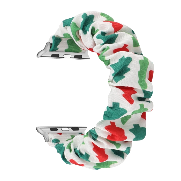 Fabric Hair Ring Watch Band For Apple Watch Ultra 49mm&Watch Ultra 2 49mm / Series 9&8&7 45mm / SE 3&SE 2&6&SE&5&4 44mm / 3&2&1 42mm(9)