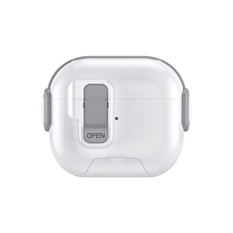 For AirPods 3 Music Fairy Lock Earphone Cover with Holder(Grey)