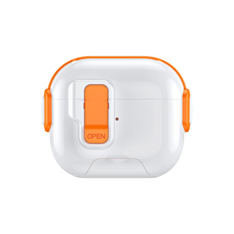 For AirPods 3 Music Fairy Lock Earphone Cover with Holder(Orange)