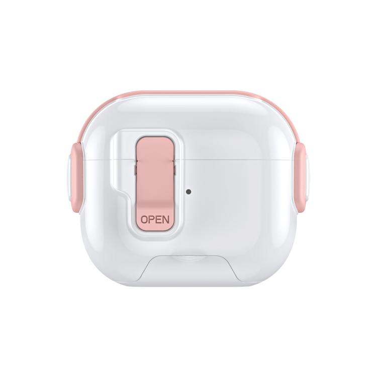 For AirPods 3 Music Fairy Lock Earphone Cover with Holder(Pink)