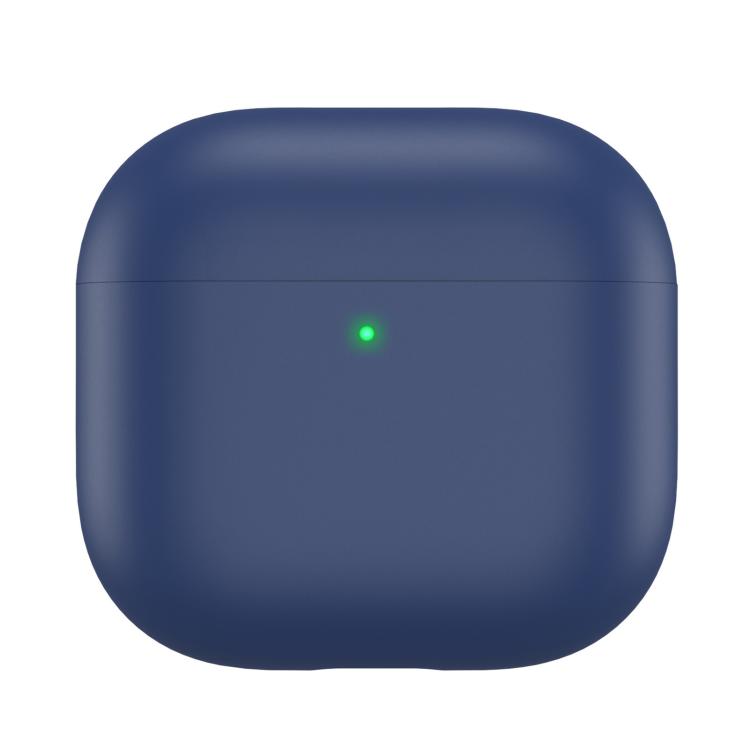 For AirPods 4 AhaStyle WG172 Shockproof Dustproof Silicone Earphone Case(Blue)