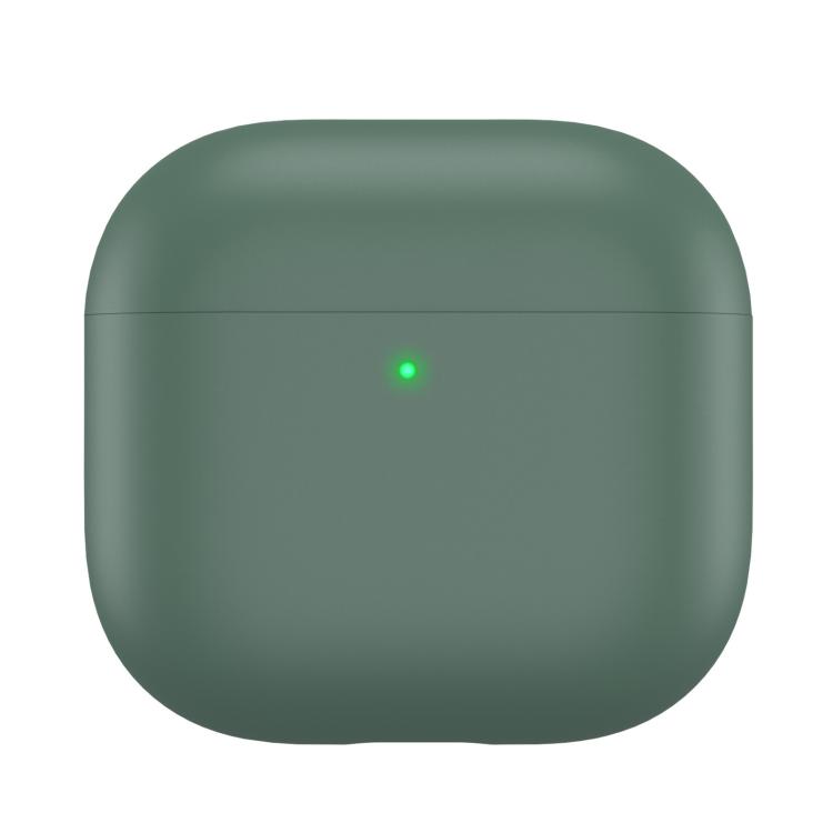 For AirPods 4 AhaStyle WG172 Shockproof Dustproof Silicone Earphone Case(Green)