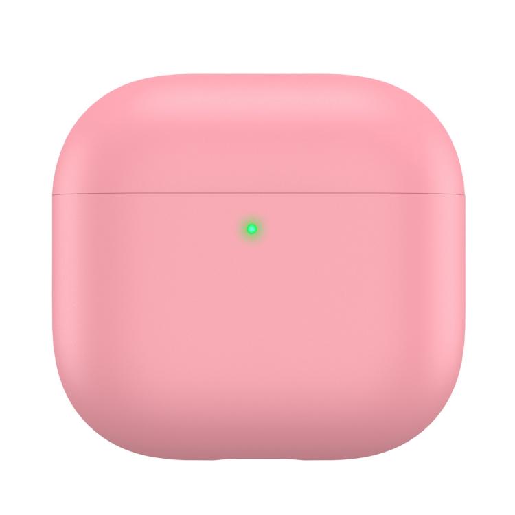 For AirPods 4 AhaStyle WG172 Shockproof Dustproof Silicone Earphone Case(Pink)