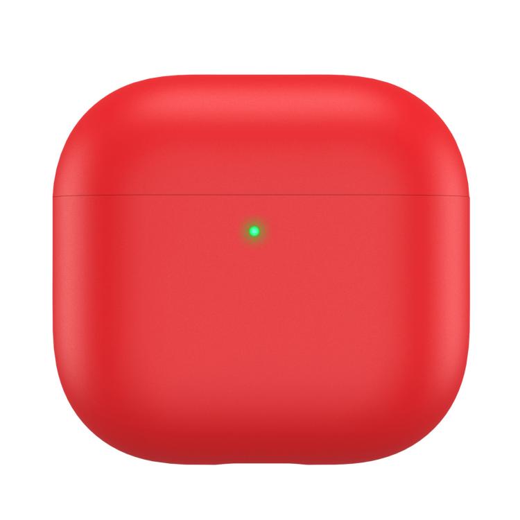 For AirPods 4 AhaStyle WG172 Shockproof Dustproof Silicone Earphone Case(Red)