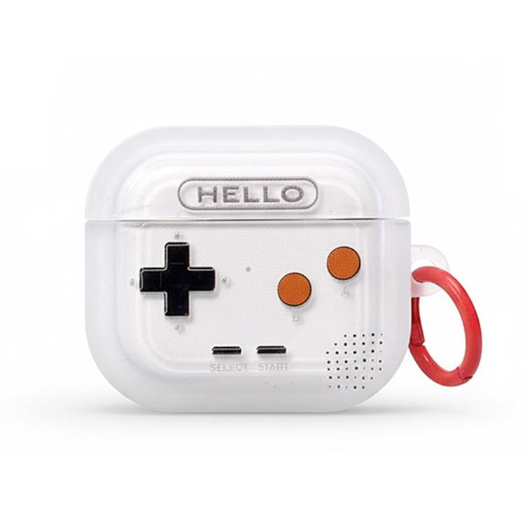 For AirPods 4 Creative Game Controller-Style Anti-Drop Earphones TPU Protective Case