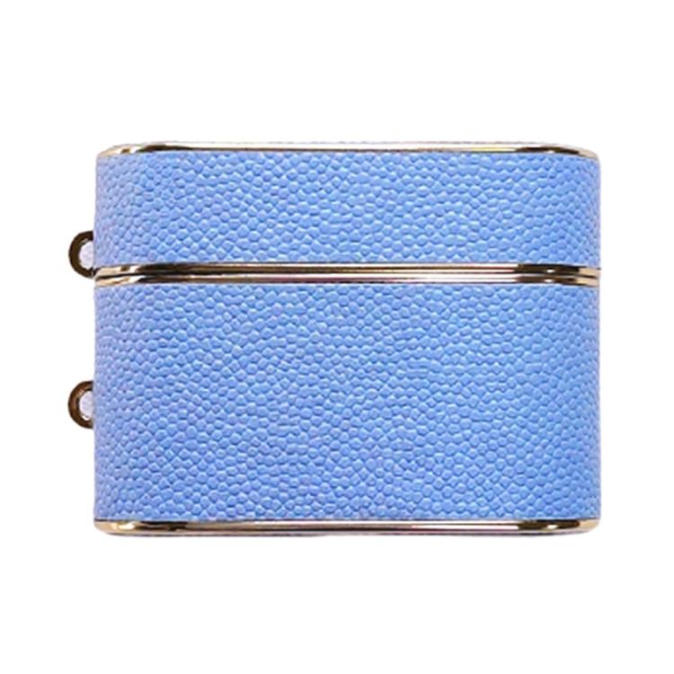 For AirPods 4 Cylindrical Ball Texture Bluetooth Earphone Protective Case(Sky Blue)