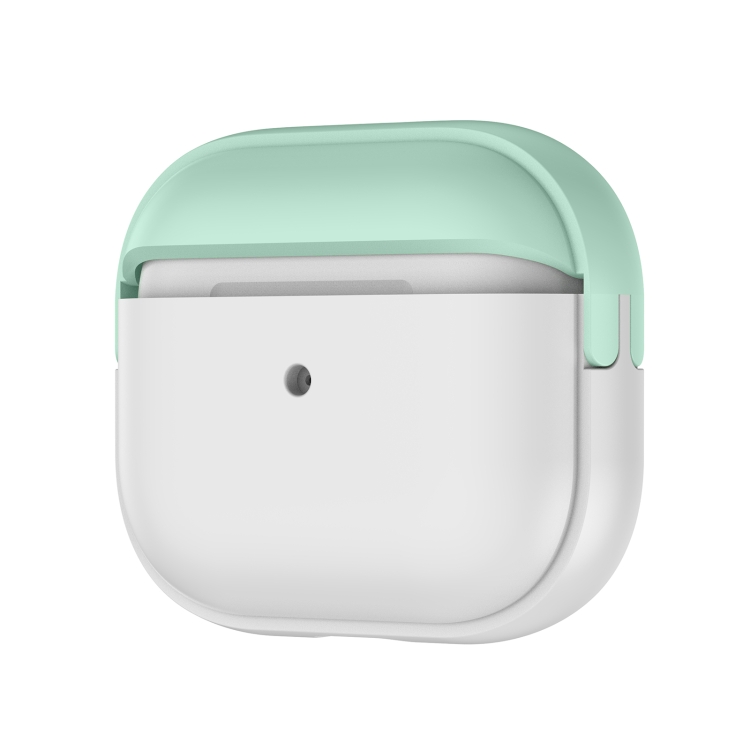 For AirPods 4 Moonlight Box TPU Shockproof Earphone Protective Case(Green + Frosted)