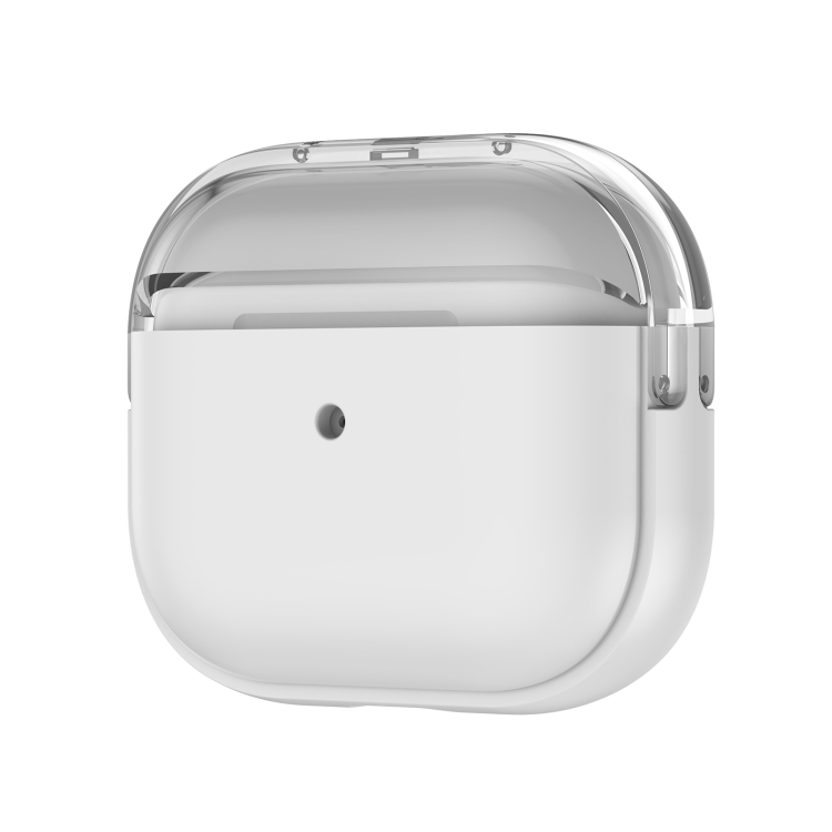 For AirPods 4 Moonlight Box TPU Shockproof Earphone Protective Case(Transparent + Translucent)