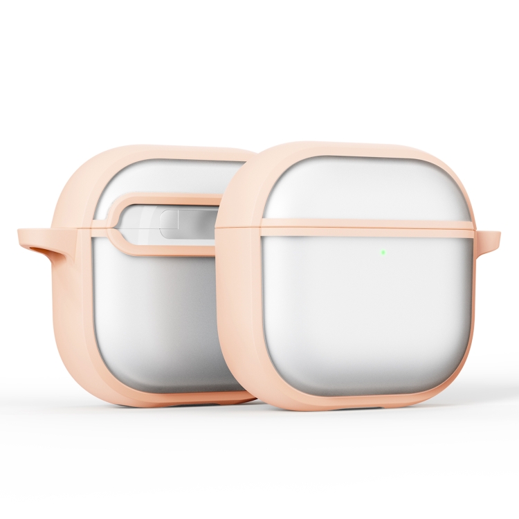 For AirPods 4 Skin Feel Series TPU Hybrid PC Case(Light Desert Gold)