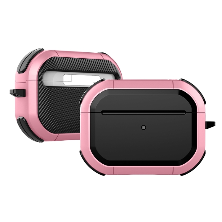 For AirPods 4 Thunder Mecha Wireless Bluetooth Earphones TPU Protective Case(Pink)