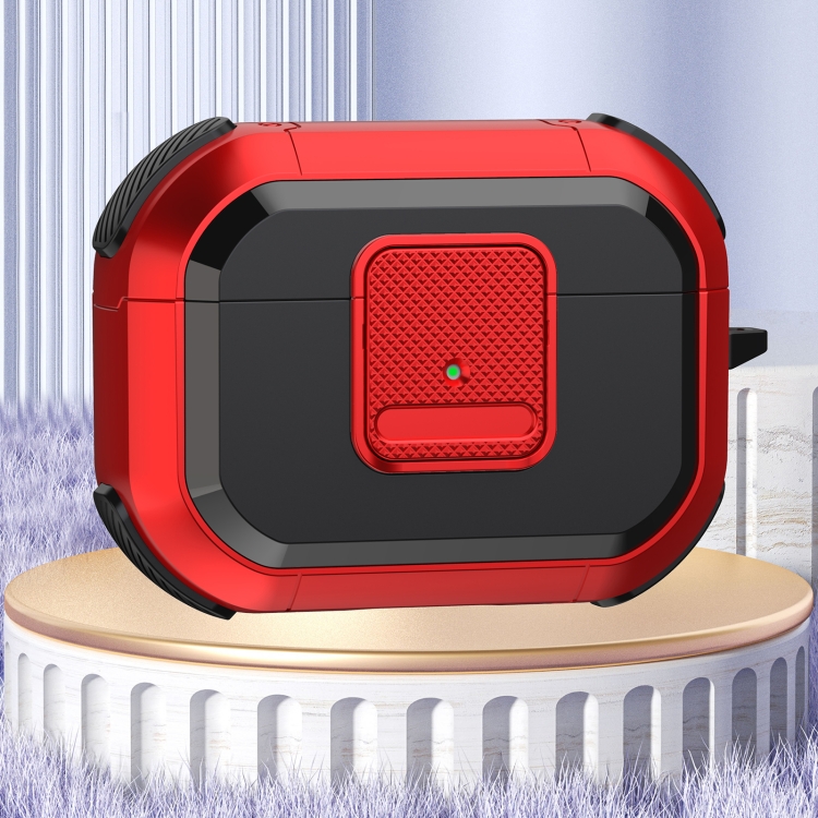 For AirPods Pro 2 Wireless Earphones Protective Case(Red)