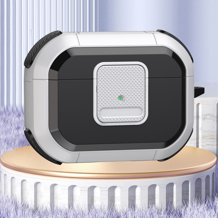 For AirPods Pro 2 Wireless Earphones Protective Case(White)