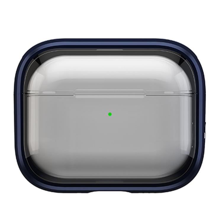 For AirPods Pro 2 Xuanjing Creative Stand TPU Earphone Protective Cover(Navy Blue)