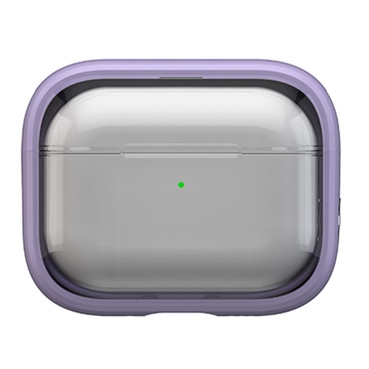 For AirPods Pro 2 Xuanjing Creative Stand TPU Earphone Protective Cover(Violet)