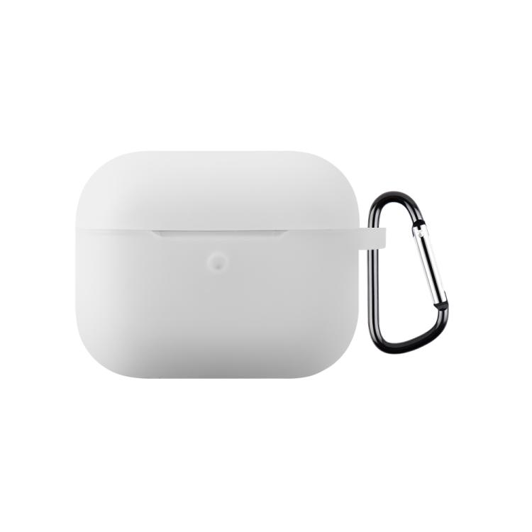 For AirPods Pro 3 2.0mm Silicone Earphone Protective Cover with Hook(Transparent)