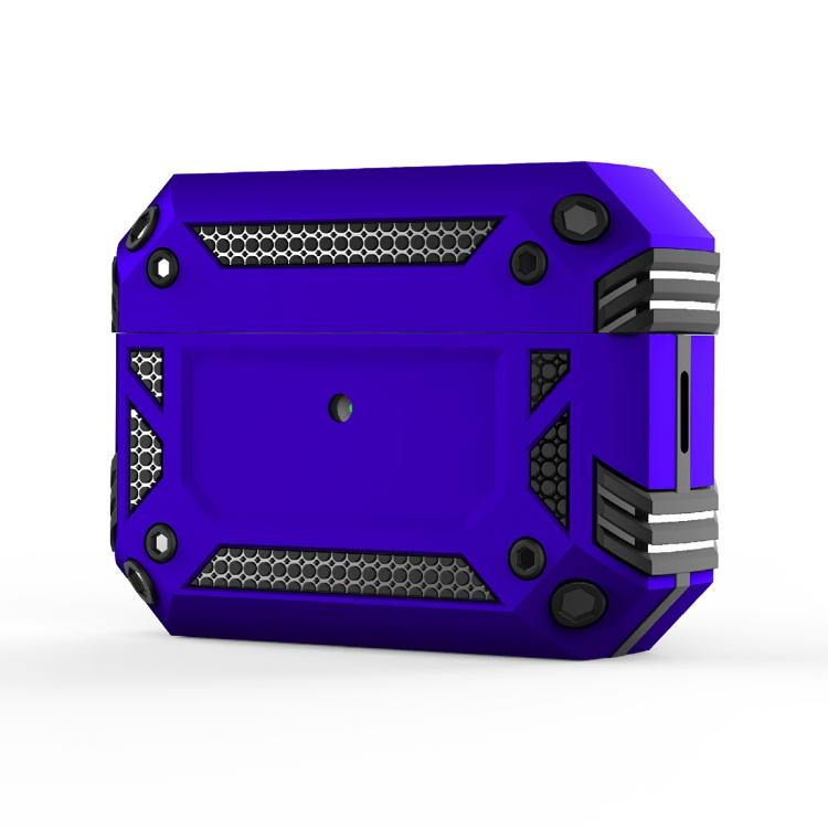 For AirPods Pro 3 Armor Four-corner Shockproof Earphone Protective Cover(Purple)